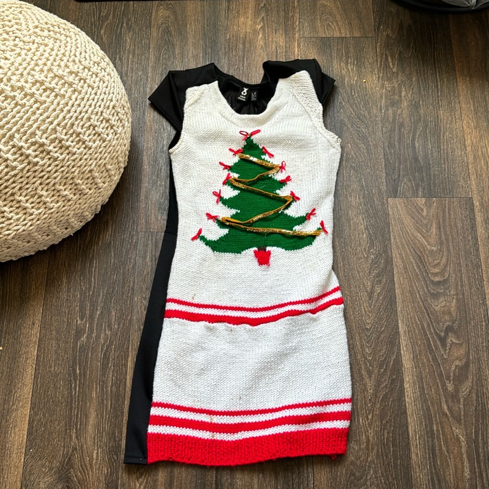 Urban Renewal Christmas Tree Sweater Dress